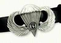 101st Airborne Wings Belt Buckle