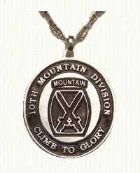 10th Mountain Division Medallion (E Size)