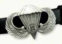 82nd Airborne Wings Belt Buckle