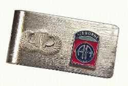 82nd Airborne money clip