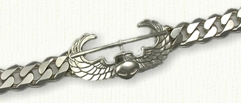 Custom Air Assualt Badge Bracelet