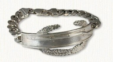 Sterling Combat Infantry Bracelet