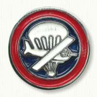 Glider officers patch pin